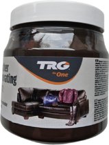 TRG - leer renovatie balsem - voor zetels, handtassen, jassen,... - donker bruin - 300 ml