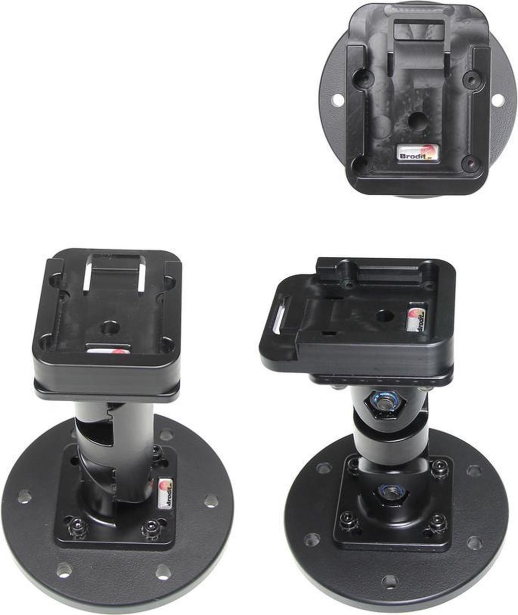 Brodit 215518 houder Passieve houder Mobiele computer, Mobiele telefoon/Smartphone, Navigator Zwart