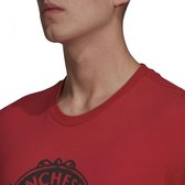 adidas Performance Mufc Dna Gr Tee T-shirt Mannen Rode S