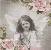 Ambiente - servetten -  33 x 33 - lunchservetten - Angel and Roses