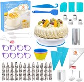 Cakevormen Cake Plate Draaibare Set met accessories
