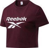 Reebok Cl F Big Logo Tee T-shirt Vrouwen Rode S