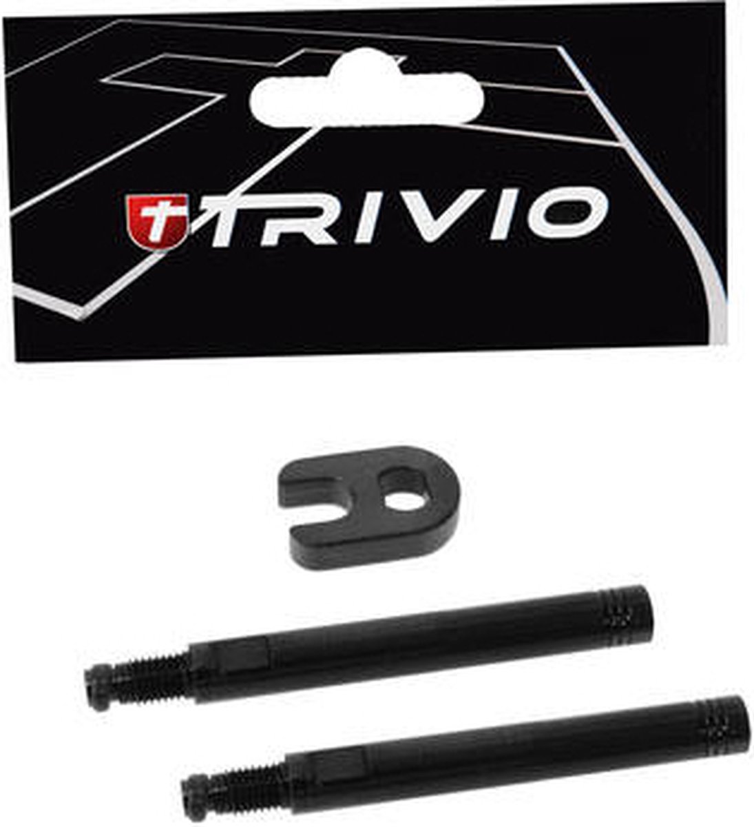 Trivio - Fiets Ventielverlenger Set Zwart 50MM