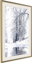 Poster Snowy Park 30x45