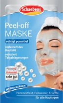 3x Schaebens gezichtzmasker Peel-off (15 ml)