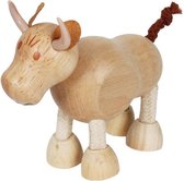 DWIH - Nordic Design - Scandinavisch Design - Educatief houten speelgoed - Houten Stier