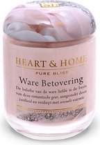 Heart & Home Geurkaars in pot - Ware Betovering (klein)