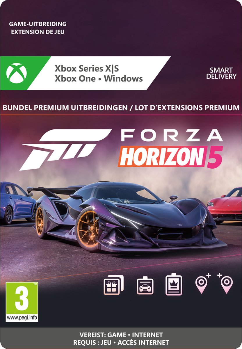 Microsoft Forza Horizon 5: Premium Add-Ons Bundle Contenu de jeux vidéos...  | bol.com