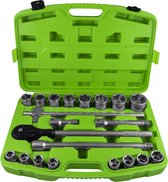 JBM TOOLS | SET VAN KOPPEN MET DIEPE 3/4", 21 DELIG, 6-KANTEN
