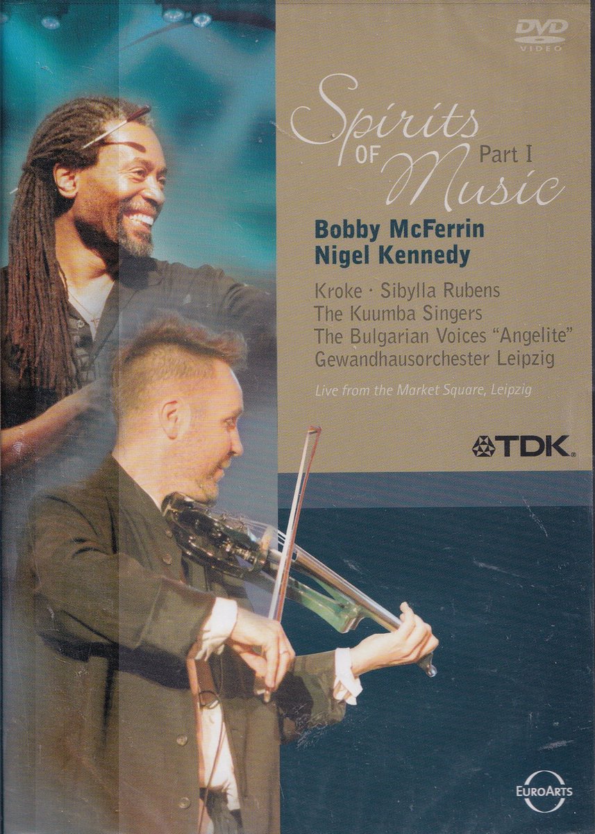 DVD Spirits of music part 1 - Bobby McFerrin