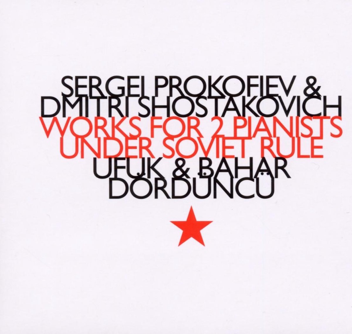 Ufuk Dördüncü & Bahar Dördüncü - Works For 2 Pianists Under Soviet Rule (CD)
