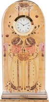 Goebel® - Charles Rennie Mackintosh | Tafel Klok "Ontmoeting" | Glas, 23cm, met echt goud