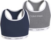 Calvin Klein Beha - Maat 158 - Meisjes - navy - grijs - wit