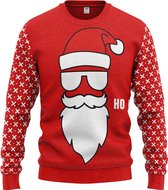 JAP Limited Foute kersttrui - Santa ho ho ho - Kerst - Dames en heren - Kerstcadeau volwassenen - XL