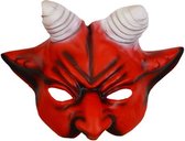 Half Masker - Duivel | Halloween | Griezel