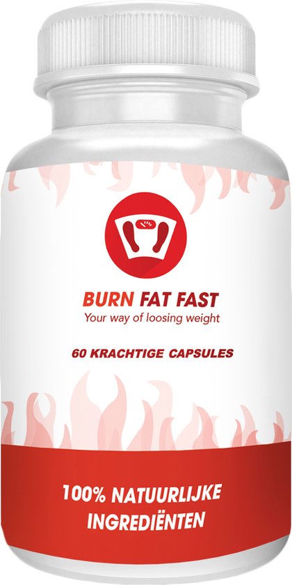 BurnFatFast - 60 Krachtige Fatburner Capsules - Vetverbrander