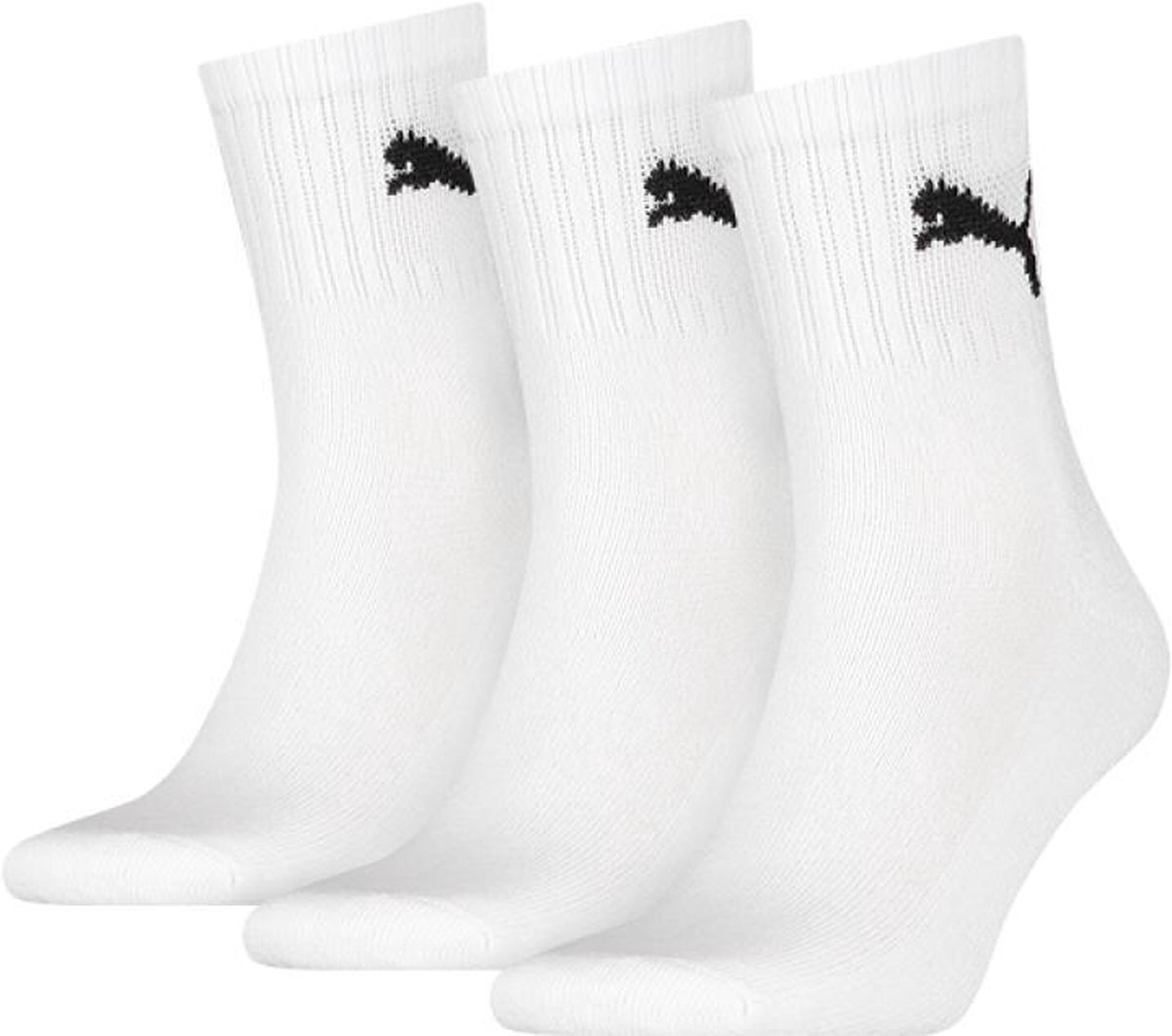 Puma Sportsokken 6 paar Witte Sport Sokken Unisex