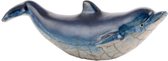 Crazy Clay Raku Classic - vis - dolfijn - raku geglazuurd beeld