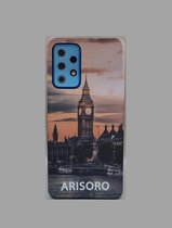 Arisoro Samsung Galaxy A52 hoesje - Backcover - Londen