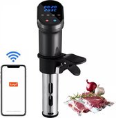 BrightWise® Sous Vide Stick Vacuum Cooker 1200W  - WiFi - App - Zwart