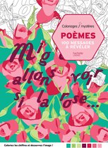 100 Coloriages Poèmes Mystères - Livre de coloriage couleur par numéro pour adultes