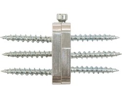 Wovar Onzichtbare balkdrager 30 x 30 mm voor blinde balkverbinding | Per Set