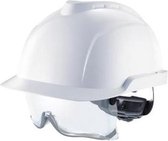 MSA V-Gard 930 ongeventileerde veiligheidshelm, wit