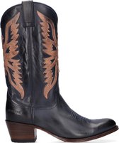 Sendra 12763 Cowboylaarzen - Western Laarzen - Dames - Blauw - Maat 37