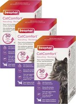 Beaphar Catcomfort Navulling Verdamper - Anti stressmiddel - 3 x 48 ml Navulling