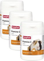 Beaphar Vitamine C Tabletten - Supplement - 3 x Sinaasappel 180 stuks