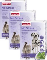 Beaphar No Stress Tabletten - Anti stressmiddel hond en kat - 3 x 20 stuks