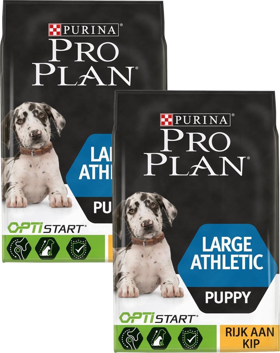 Pro Plan Pro Plan Dog Puppy Large Breed Athletic Kip - Hondenvoer - 2 x 3 kg