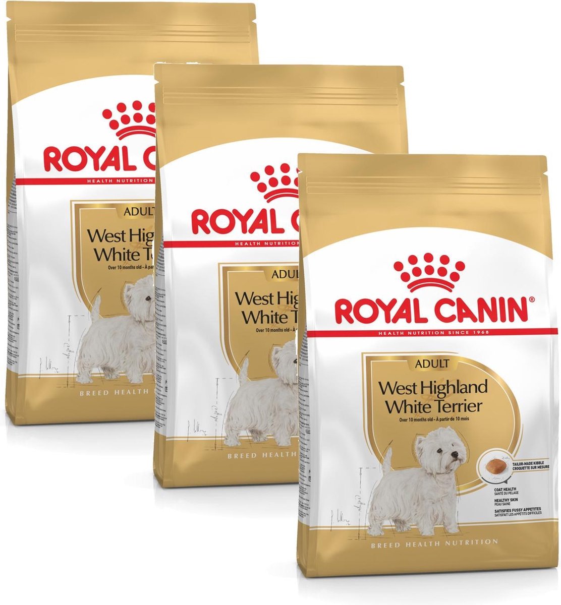 Royal Canin Royal Canin West Highland White Terrier Adult - Hondenvoer - 3 x 1.5 kg