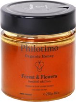 Premium Griekse Bos- en bloemenhoning - Philotimo - BIO - Rauw - 250g