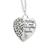 Bijoux by Ive - Hart - Forever mother and daughter - hangertje - met ketting