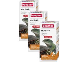 Beaphar Multi-Vit Reptielen - Supplement - 3 x 20 ml
