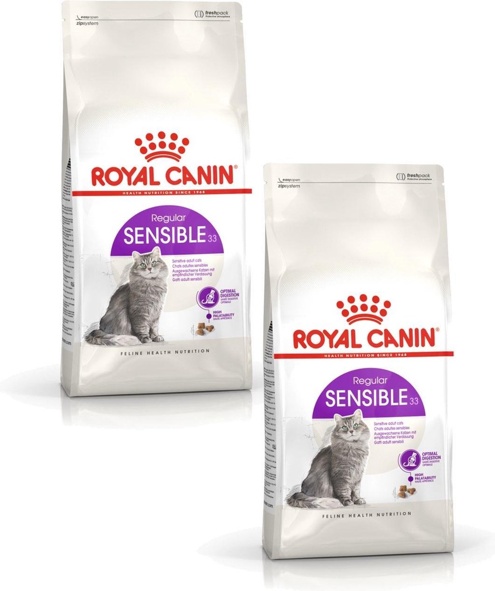 Royal Canin Sensible 33 – Kattenvoer – 2 x 10 kg