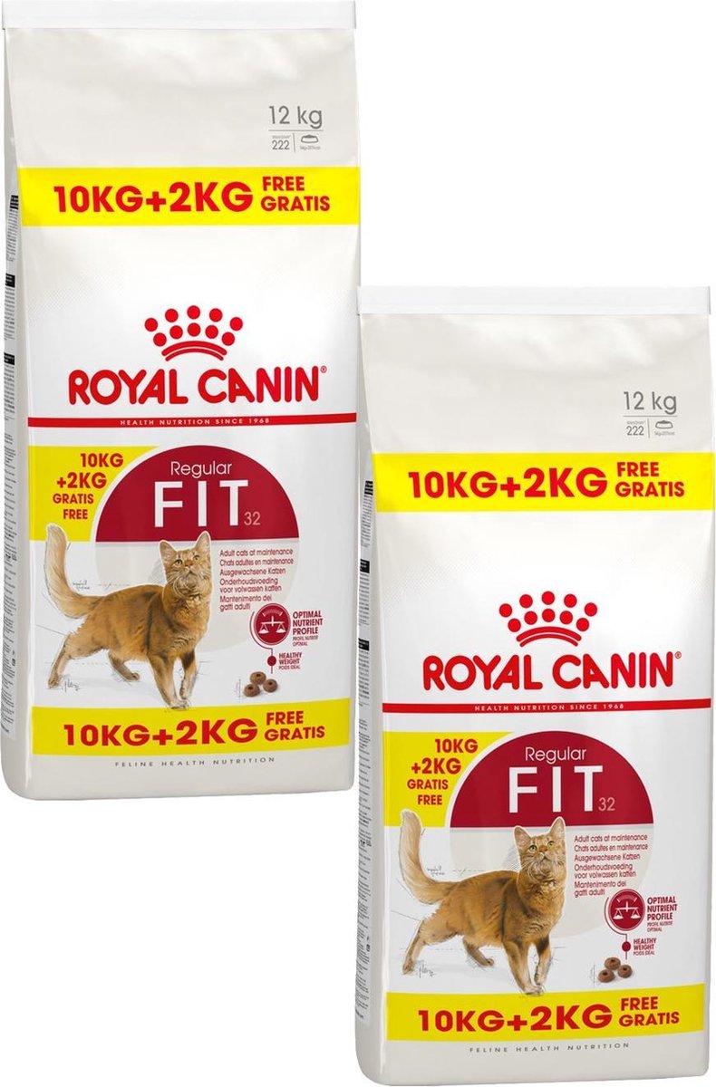 Royal Canin 32 - Kattenvoer - 2 x 10+2 Bonusbag | bol.com