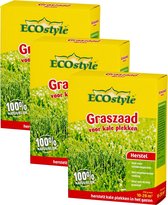 Ecostyle Grass Seed-Extra 20 m2 - Graines de gazon - 3 x 250 g