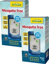 Ecostyle Mosquito Free 25 - Ongediertebestrijding - 2 x 25 m2