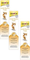 Gimcat Multi-Vitamin Pasta Vitamin - Kattensnack - 3 x 200 g