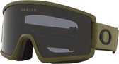 Oakley Skibril - Unisex - Olijfgroen/zwart
