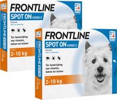 Frontline Spot On 1 - S - Anti Vlooien en Tekenmiddel - 2x4st