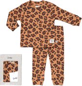 Feetje Pyjama Leopard Lee Hazelnoot MT. 104