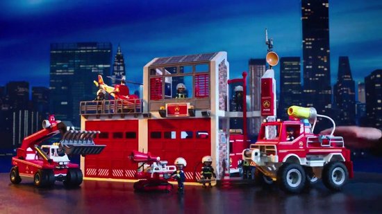 Zwaaien sector functie PLAYMOBIL City Action Brandweer ladderwagen - 9463 | bol.com