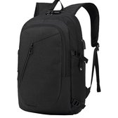 Laptop rugzak - Schooltas - Backpack - Laptoptas - USB oplaadstation - Waterafstotend stof - 14 t/m 15.6 inch - Zwart