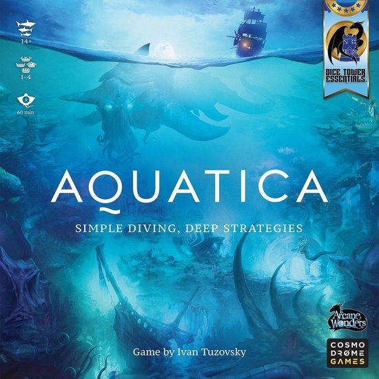 Boek: Aquatica, geschreven door Arcane Wonders