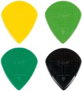 Janicek Picks D-Grip Jazz C plectrum 4-pack starters setje 0.88 mm - 1.40 mm