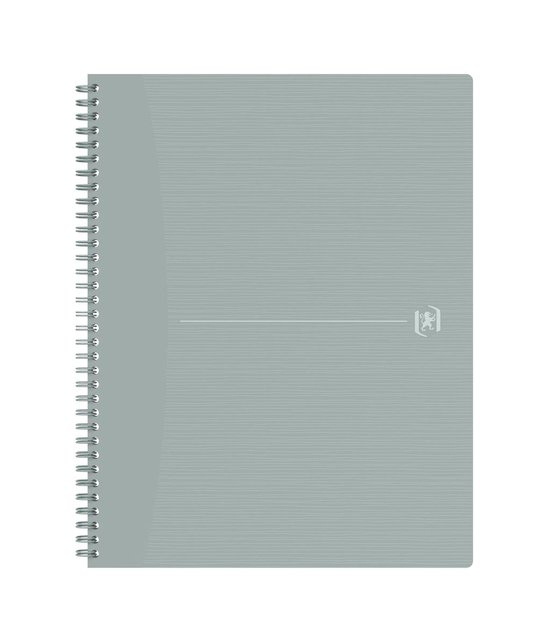 Oxford Origins - duurzaam notitieboek - A4+ - gelijnd - 70 vel - grijs