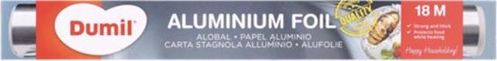 Aluminiumfolie - Huishoudfolie - Extra sterk - Per 5 rollen - Voordeelverpakking